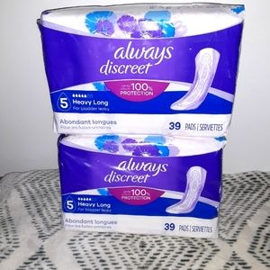New! Always Discreet Pads